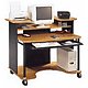 Mobile Station Desk Steel/Wood - Beach