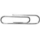 Wolfe Paper Clips Size #3, Smooth - 100pk