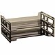 Wolfe File Trays, Stacking - Smoke